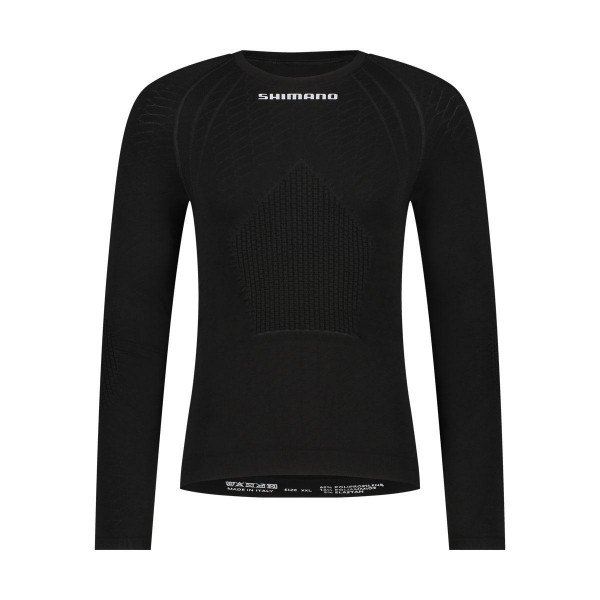 Tričko spodné VERTEX LONG BASE LAYER čierne AW24 /Vel:XXL