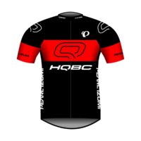 Dres QPI TEAM krátky rukáv čierna/červená