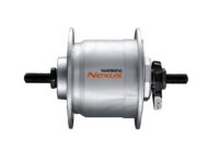 Náboj predný s dynamom DH-C3000 36D matice strieborný