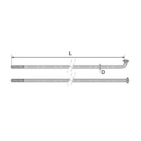 Špice Inox Plus 258 mm strieborné 258 mm