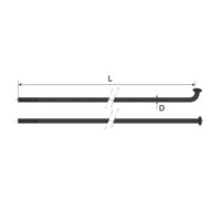 Špice Inox Plus 262 mm čierne 262 mm